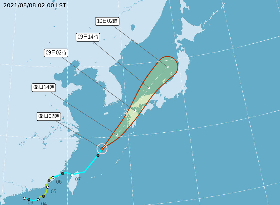 天氣圖。（圖／氣象局）