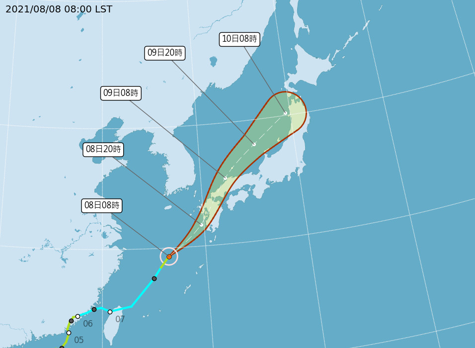 天氣圖。（圖／氣象局）