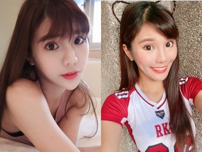 樂天女孩中空全被拍！衣服太低胸「超兇上圍包不住」事業線都看光