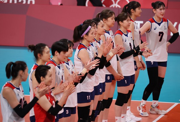▲奧運女排，韓國輸了銅牌戰。（圖／路透）