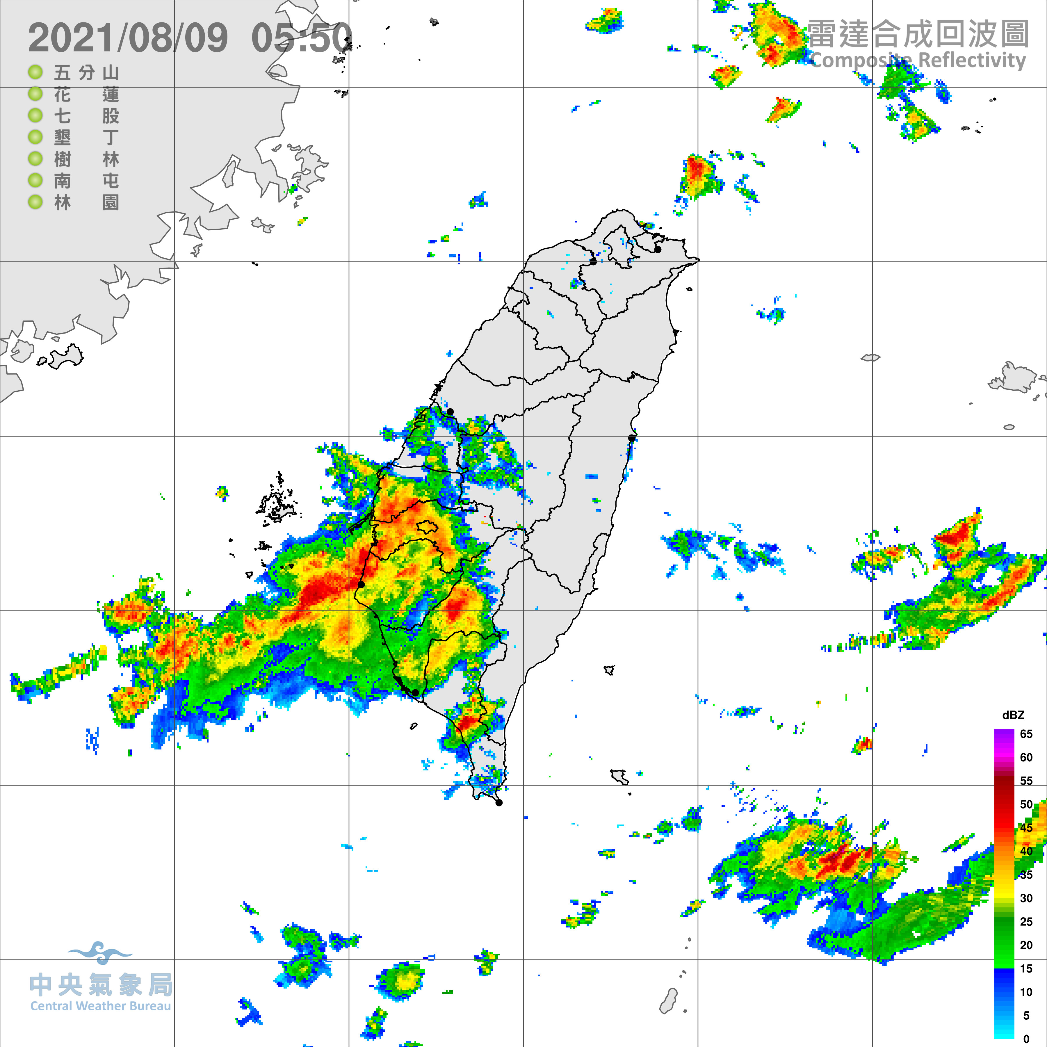 天氣圖。（圖／氣象局）