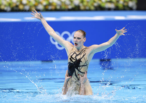 ▲▼東奧水上芭蕾，ROC雙人、團體都奪金。（圖／達志影像／美聯社）