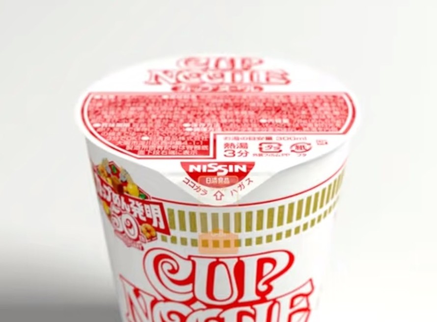 ▲▼日清杯麵CUP NOODLE（圖／翻攝自YouTube／ 日清食品グループ公式チャンネル）