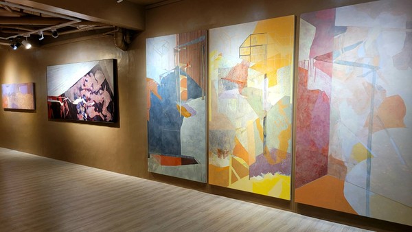 ▲施蜜娜畫展作品。（圖／忠正顧問提供）