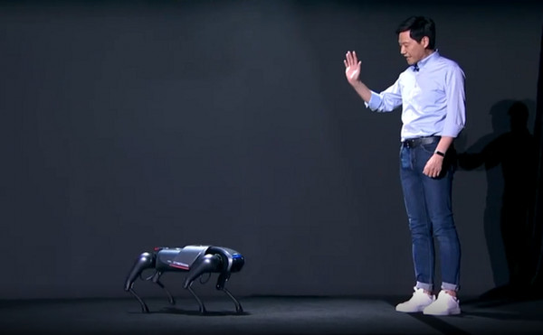 ▲小米第一代仿生機器狗CyberDog「鐵蛋」。（圖／翻攝環球Tech）