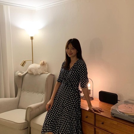 ▲▼ 《婚詞離曲》綠茶婊實際36歲！婆婆送咖啡應援　全場嚇歪：她結婚了？。（圖／翻攝自宋恩因IG、TV朝鮮IG）