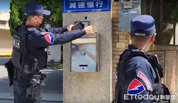 ▲苗栗縣警方推出智慧巡簽管理系統，只要透過M-Police警用行動電腦或員警自身的手機，1秒即可簽到。（圖／苗栗縣警察局提供）