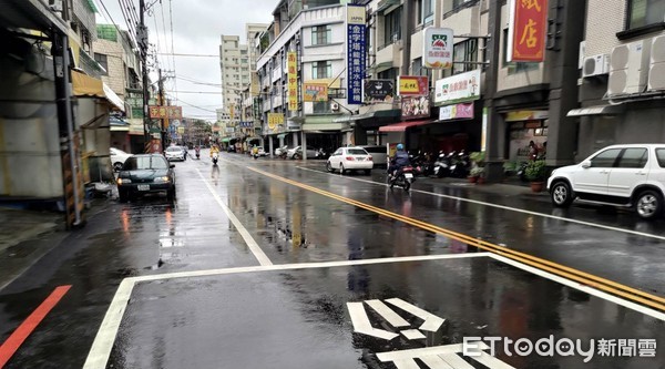 ▲以往遇雨必淹的台南市安南區安中路，這次暴雨未再見淹水，顯見治水奏功。（圖／記者林悅翻攝，下同）
