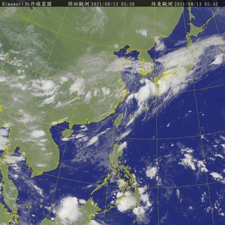 ▲▼衛星雲圖。（圖／記者葉國吏翻攝）