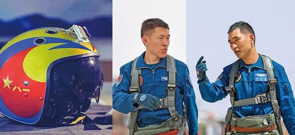 ▲▼2名來自南部戰區空軍勁旅「雲嶺紅鷹」飛行員奪下2021「金頭盔」最高榮譽。（圖／翻攝自微信公眾號「南部空軍」）