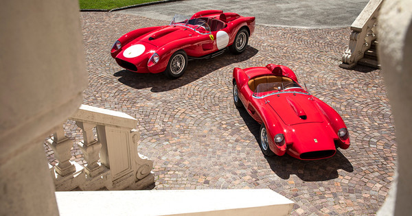 ▲Ferrari Testa Rossa J電動玩具車由The Little Car Company手工打造。（圖／翻攝法拉利）