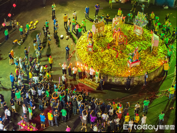 ▲嘉義縣訂定中元普渡相關防疫措施，圖為去年民雄大士爺祭。（示意圖／嘉義縣政府提供）