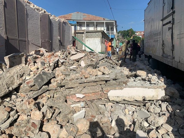 ▲▼2021/08/14海地地震。（圖／翻攝自Twitter）
