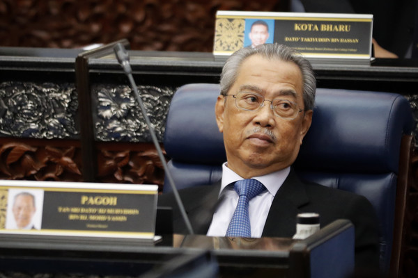 ▲▼馬來西亞首相慕尤丁。（圖／達志影像／美聯社）