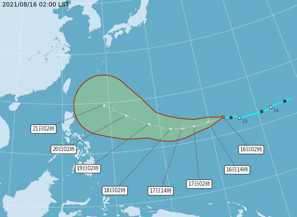 天氣圖。（圖／氣象局）