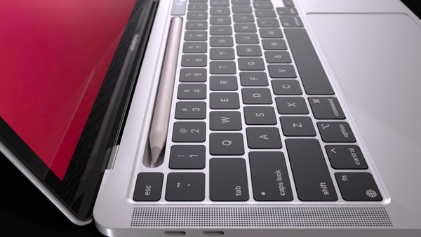 ▲MacBook Pro傳將支援Apple Pencil。（圖／取自yankodesign）