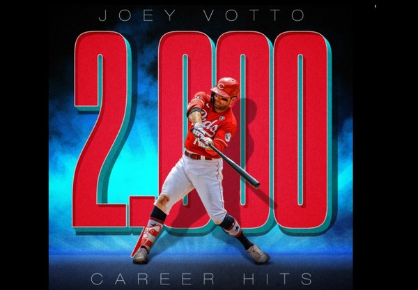 ▲沃托（Joey Votto）達成2000安。（圖／截自MLB臉書）