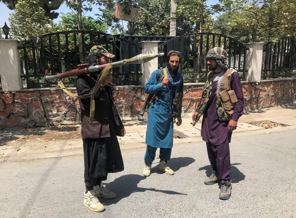 ▲▼武裝組織塔利班攻入阿富汗首都喀布爾。（圖／路透）