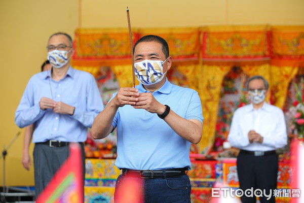 ▲▼新北市長侯友宜主持新北市政府年中元普渡祭典儀式。（圖／記者湯興漢攝）