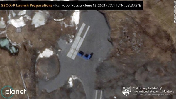 ▲▼衛星圖像顯示，俄羅斯正準備在北極圈附近籌備導彈試射行動。（圖／翻攝自推特／@RALee85）