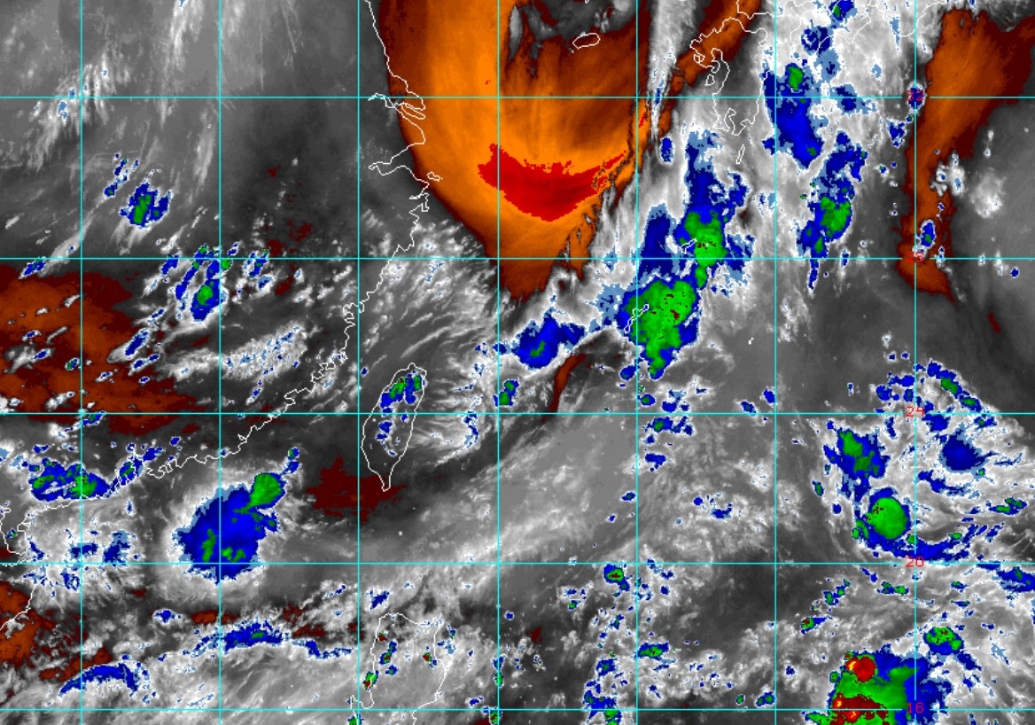 ▲▼熱帶系統北上有望增強。（圖／翻攝RAMMB） 