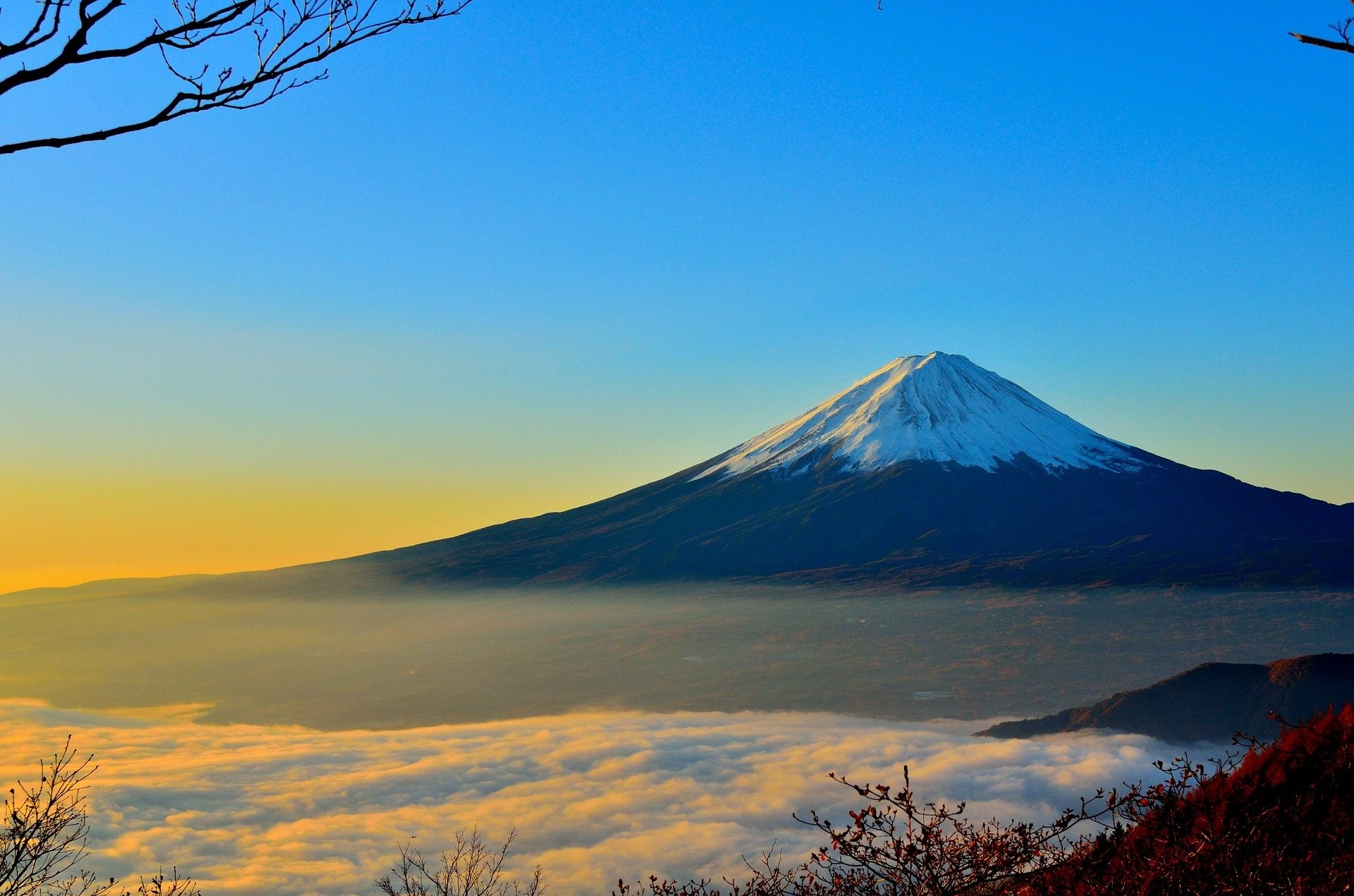 ▲▼富士山。（圖／取自免費圖庫Pixabay）