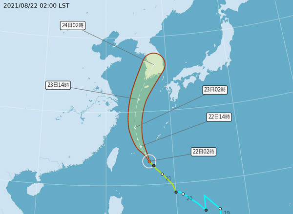 天氣圖。（圖／氣象局）