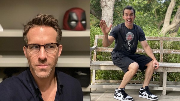 ▲萊恩雷諾斯、羅布麥克亨尼。（圖／翻攝自Instagram／vancityreynolds、robmcelhenney）