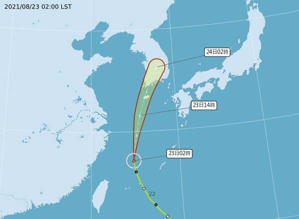 天氣圖。（圖／氣象局）