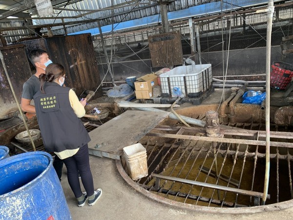 ▲蘇揆視察桃園養豬場