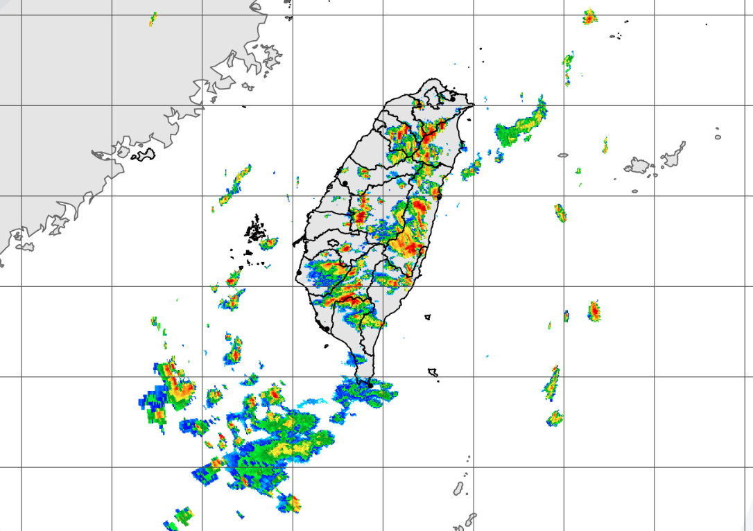 ▲▼氣象局發布大雨特報。（圖／氣象局）