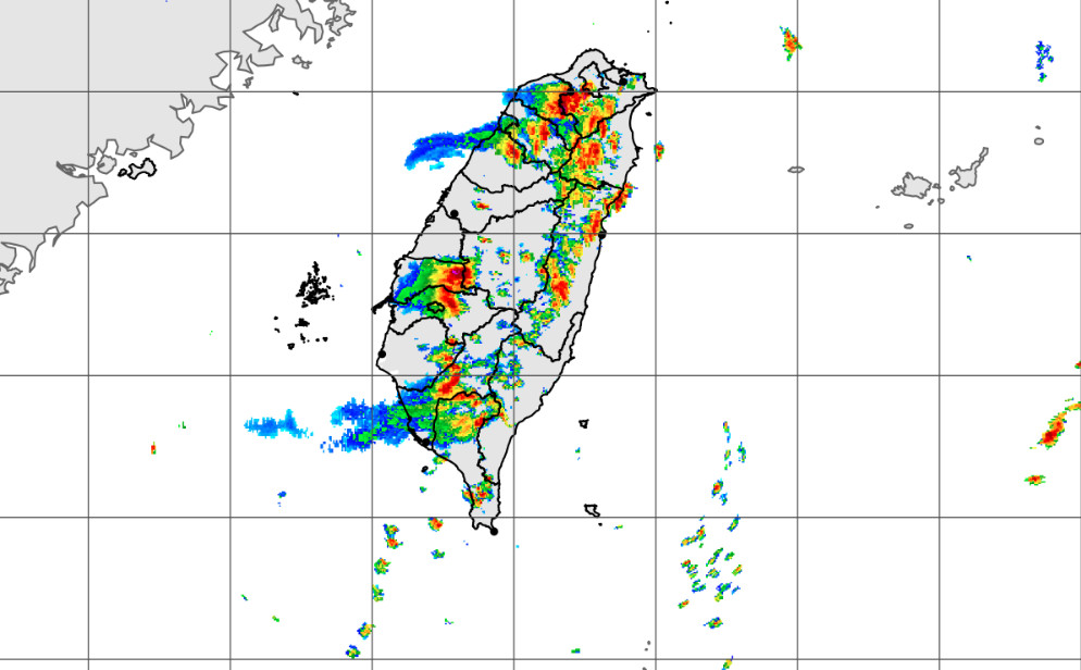 ▲▼氣象局發布大雨特報。（圖／氣象局）