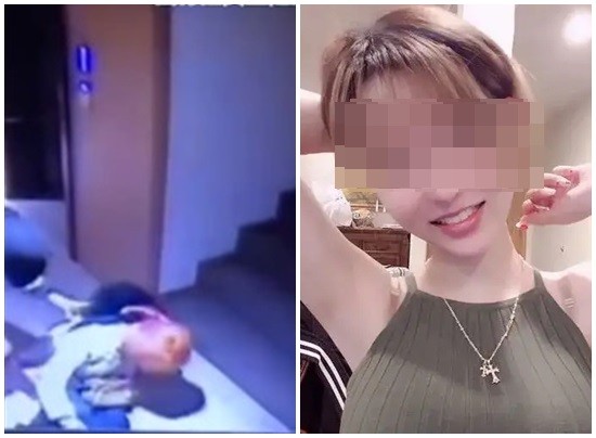 ▲錢楓拉女進房性侵影片曝光。（圖／翻攝自星聞快遞微博）