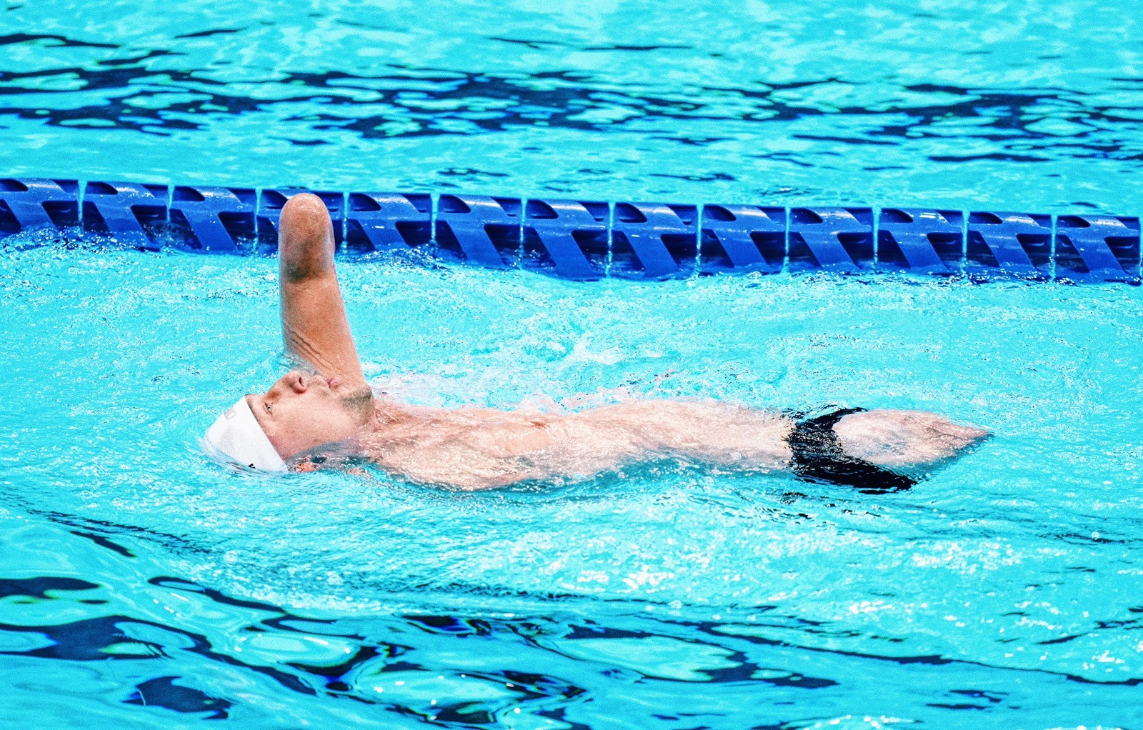 ▲▼東京帕奧展開，一名游泳選手雖輸了比賽，卻贏得了全場掌聲。（圖／達志影像）