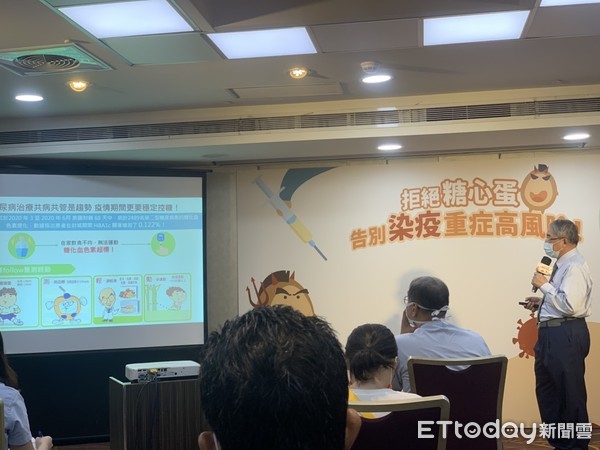 ▲▼「溏心蛋」染新冠死亡風險增3倍　醫籲治療不能只顧血糖！。（圖／記者嚴云岑攝）