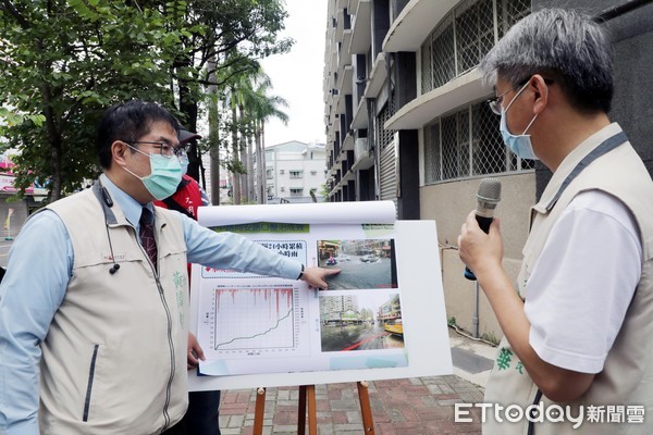 ▲台南市長黃偉哲將治水防洪工作列為市政推動的首要工作，在市府團隊與中央的共同努力下治水有成效，像安南區「安中河」的污名將成為歷史名詞。（圖／記者林悅翻攝，下同）