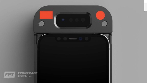 ▲傳iPhone 13有望配備新感應器，戴口罩也能使用Face ID。（圖／取自frontpagetech）