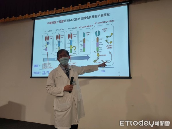 ▲中國醫藥大學附醫與長聖生技共同研發「嵌合抗原受體免疫細胞療法」，將是抗癌新利器。（圖／中國醫藥大學附醫提供）