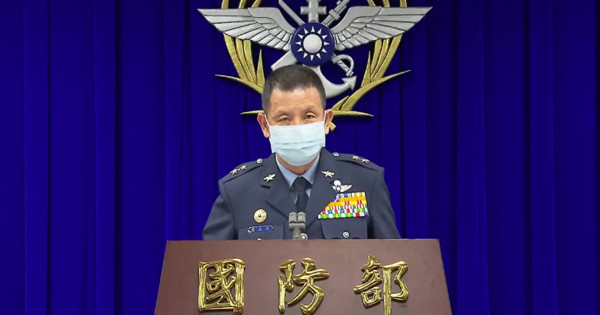 ▲▼空軍司令部中將參謀長黃志偉。（圖／國防部直播）