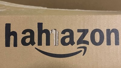 「amazon→hahazon」大學生收到媽媽牌包裹　網友狂喊：我也收過