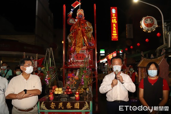 ▲▼ 民雄大士爺火化升天。（圖／記者翁伊森翻攝。)