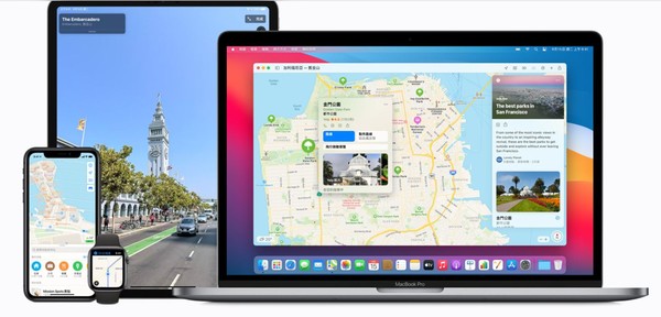 ▲蘋果地圖即將在台推出街景功能。（圖／取自蘋果）