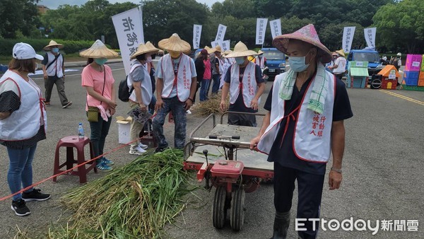 ▲「拒絕賤價徵收」　竹科寶山2期自救會今晚夜宿科管局。（圖／記者陳凱力翻攝）