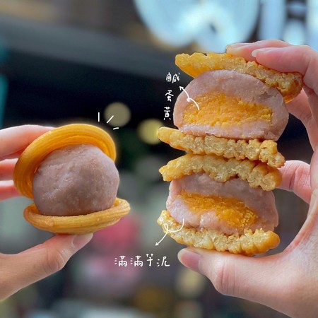 ▲▼Churros Taiwan「吉那月餅」。（圖／翻攝自Facebook／吉那圈咖啡）