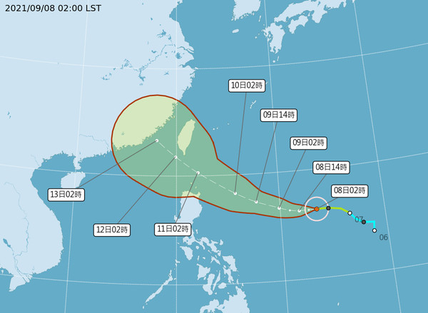 天氣圖。（圖／氣象局）