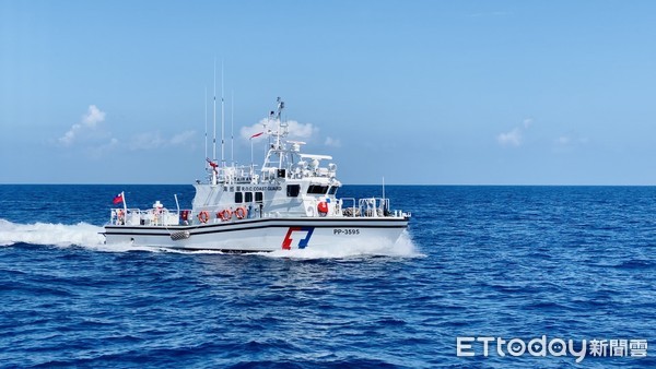 ▲35噸級PP-3595巡防救難艇抵達台東富岡伽藍漁港。（圖／第十五海巡隊提供，下同）
