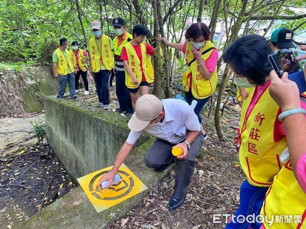 ▲新北土石流自主防災社區2.0 新莊雙鳳里26日實兵演練。（圖／新北市農業局提供）