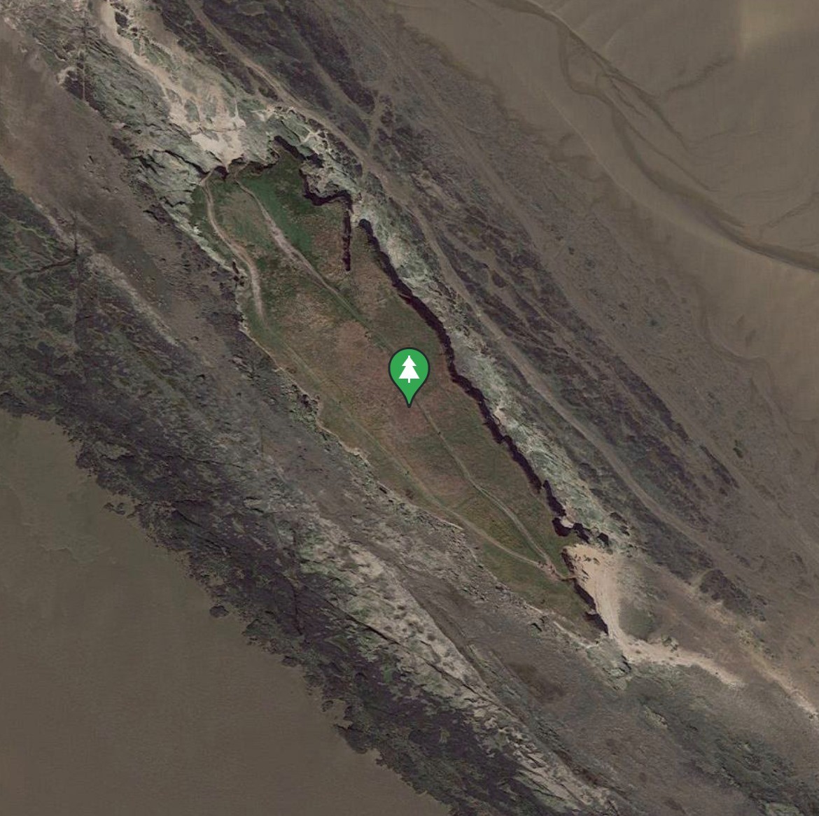 ▲▼打開Google地圖計畫出遊 意外驚見「通往地心的洞」。（圖／翻攝自Google Maps）