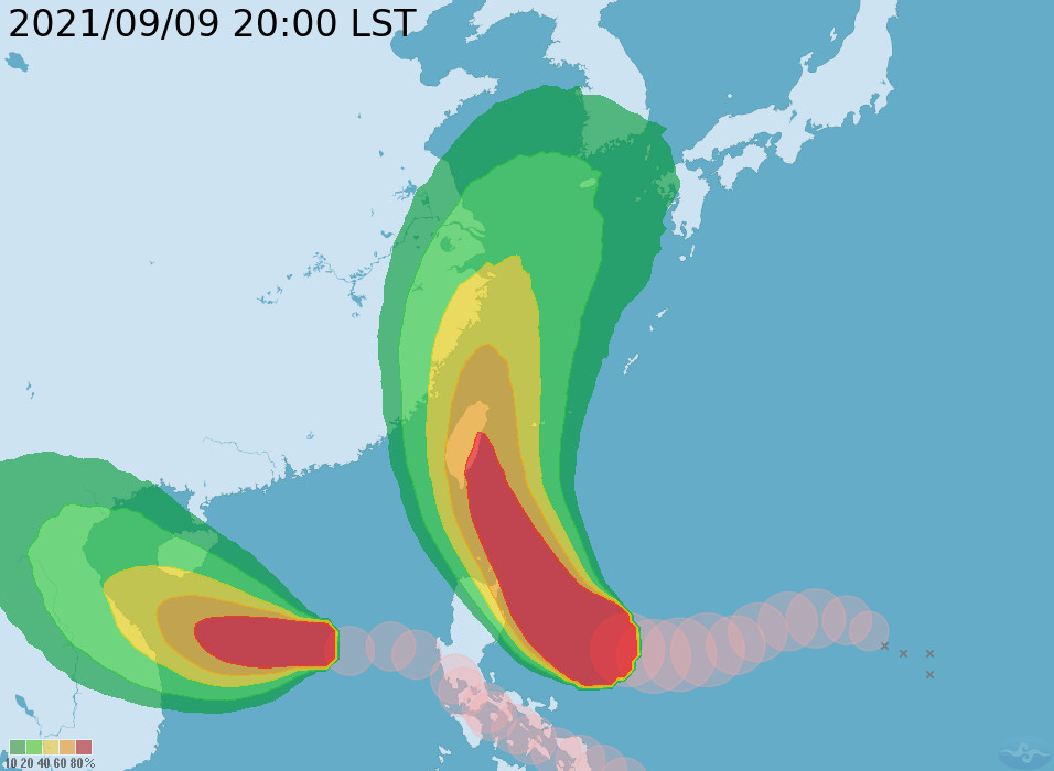  ▲▼璨樹颱風。（圖／中央氣象局、NCDR、翻攝NOAA、RAMMB、typhoon2000）