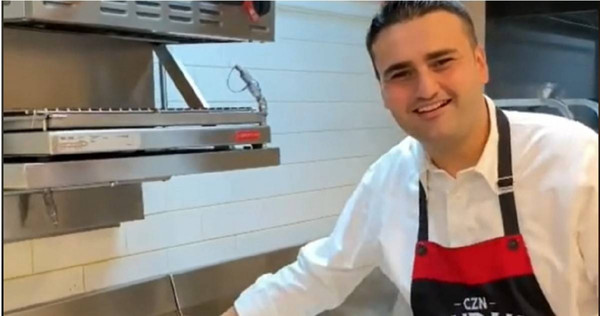 土耳其廚師Burak Özdemir。（圖／翻攝自cznburak TikTok）